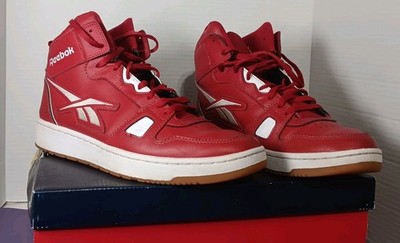 Reebok Resonator Mid Red/White Sneaker Shoes Sz 11 Mens In Box