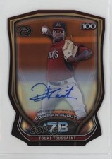 2015 Bowman Scouts' Top 100 Orange Die-Cut 24/25 Touki Toussaint Auto 0nr3