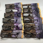 "12 Pair"  Foster Grant Tara Brown +2.00 READERS LEOPARD  Reading Glasses
