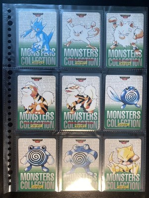 BANDAI Pokemon Carddass Green Edition No.001-151+2 153 types Full