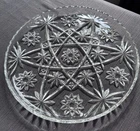 Vintage Anchor Hocking “Star Of David” Serving Platter EAPC