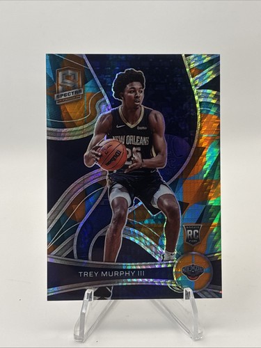 2021-22 Spectra Trey Murphy III Orange Blue Prizm /49