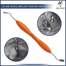 LM 406-407ES Implant Misura MR 3.4-5.8 Bone Grafting Plugger Oral Surgery Tools