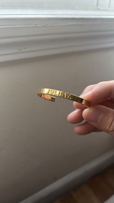 14K Gold individuelles Armreif Armband (JULIETA) Baublebar Schmuck