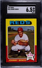 1975 Topps #260 Johnny Bench SGC 6.5 Cincinnati Reds HOF