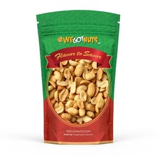 Dry Roasted Unsalted Peanuts Blanched 5lb Bulk Bag - Healthy Snack, Nutritious