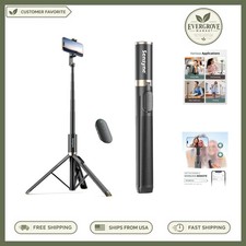 63in Selfie Stick Tripod Extendable Wireless Remote Phone Mount for Video Pho...
