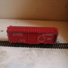 Tri-ang OO Gauge R 249 Red Colour Exploding Wagon Car Warheads 9841 Die-Cast Box