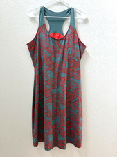 Columbia Women's Omni-Shade Omni-Wick Sleeveless Racerback Dress Size Large