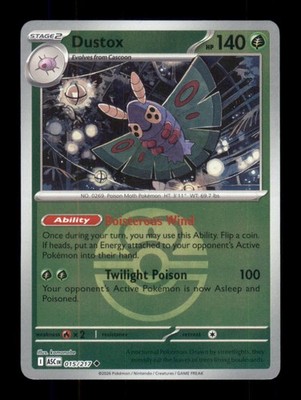 ME: Ascended Heroes #015/217 Dustox love ball