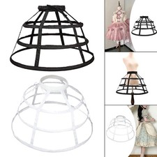 Cage Hoop Skirt Petticoat Cosplay for Bridal Dress Stage Performance