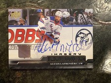 2020-21 Upper Deck Alexis Lafrenière Collection Hockey Cards 34
