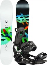 YES Set Snowboard Set Snowboard ALL-OUT WIDE 2025 incl. TESTA RX TWO Nero