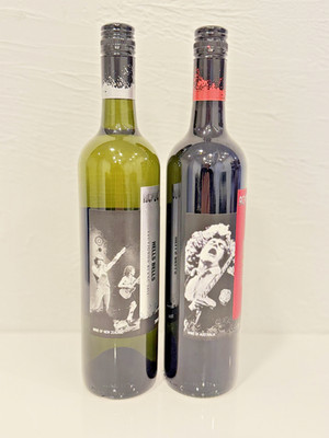 AC/DC WEIN 1 x Back in Black Shiraz 2011 & 1 x Hells Bells Sauvignon Blanc 2011