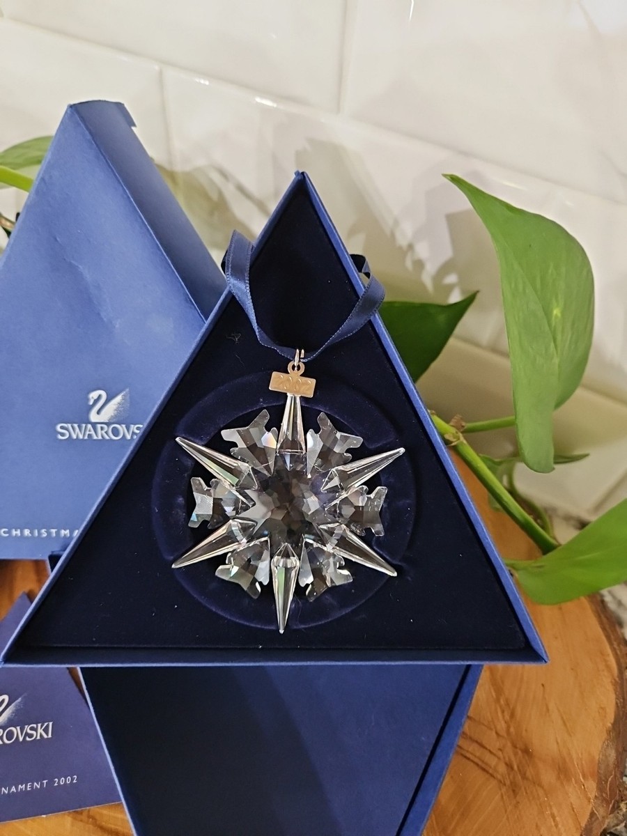 Swarovski Christmas Ornament 2002 Limited Edition (288802