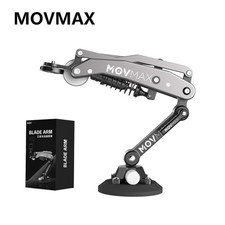 MOVMAX Blade Arm for DJI Pocket 4/3,insta360/Gopro Hero Suction Cup Camera Mount