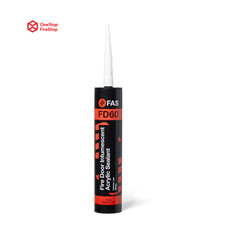 FAS Fire Door Intumescent Acrylic Sealant 310ml – Brown, Grey, White, Orange