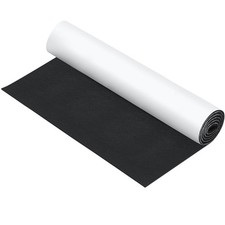 Large Felt Furniture Pads 24x60 Inch Non Slip Self Adhesive Black Strip Tape