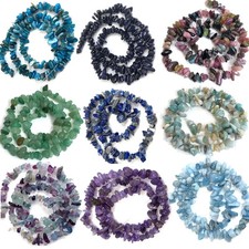Irregular Crystal Quartz Chips Gravel Beads for DIY Jewelry Bracelet Necklace
