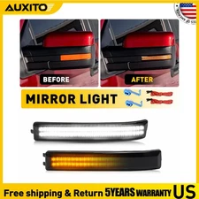 Sequential LED Dynamic Side Mirror Turn Signal Light Lamp For Ford F-150 09-14