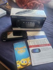 SONY PSP Handheld Console | Slim & Lite 2000/2003 Piano Black | Boxed
