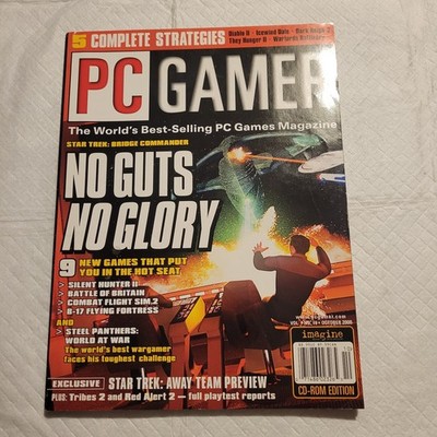 PC Gamer Magazine OCT 2000 - Back Issue GAMER Magazine STAR TREK