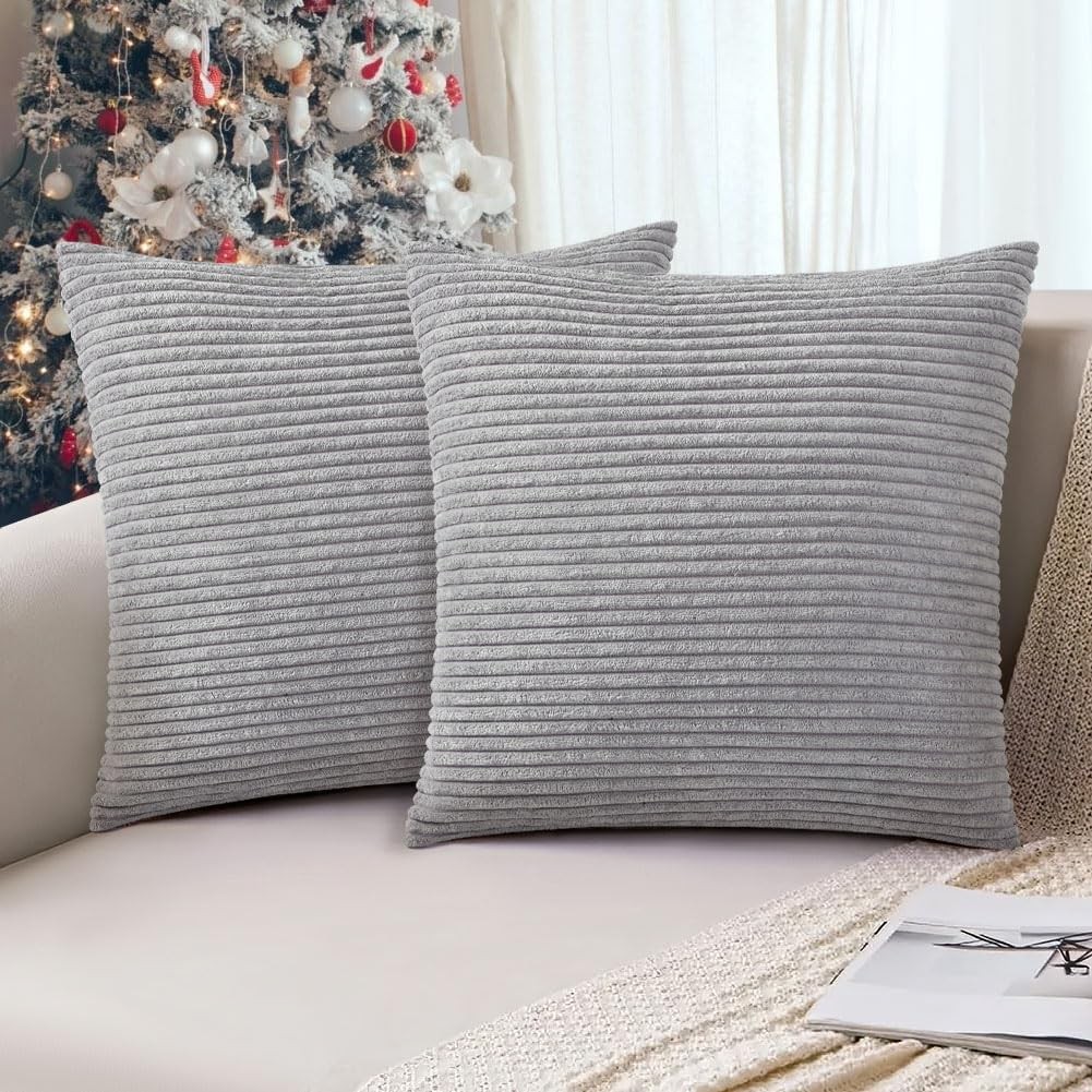 Houssse de coussin 45x45 style boho pour une ambiance cocooning au canapé