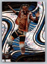 2023 Panini Revolution WWE #66 Kofi Kingston Fractal