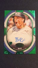 Ben Rice - 2025 Topps Tier One Green Rookie Shots Insert /49 Yankees