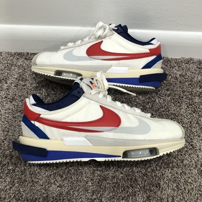 Nike Zoom Cortez SP Sacai Waffle, Forest￼ Gump, ￼DQ0581-100, Size 10, Rare!