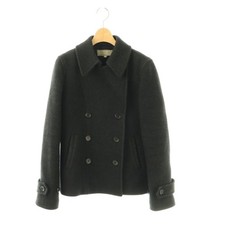 MARGARET HOWELL Wool Cashmere Short P Coat Charcoal Gray Women  s 2 Used