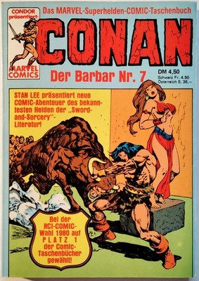 +++ Conan - Der Barbar Nr. 7 +++ Zustand 1-2, Comic-TB, Condor Verlag, gebraucht