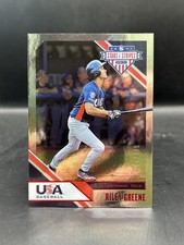 2020 Panini USA Baseball Stars & Stripes #90 Riley Greene Base Ruby #/249
