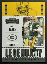 2020 Panini Contenders Brett Favre Legendary Contenders #LC-BFA Packers