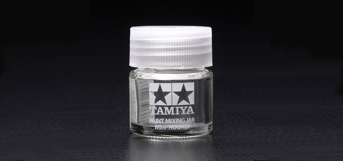 Tamiya 81044 - Accessories - Color Mixing Glass Round For 10Ml - New