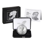 2024-S Proof $1 American Silver Eagle Box, OGP & COA