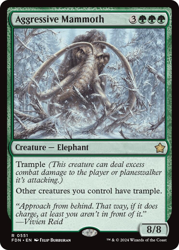 Aggressive Mammoth - 551 - LP - Foundations