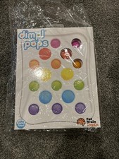 NEW Multicoloured Fidget Toy Push Pop Bubble Sensory Toy for Kids 36.2x20.6cm