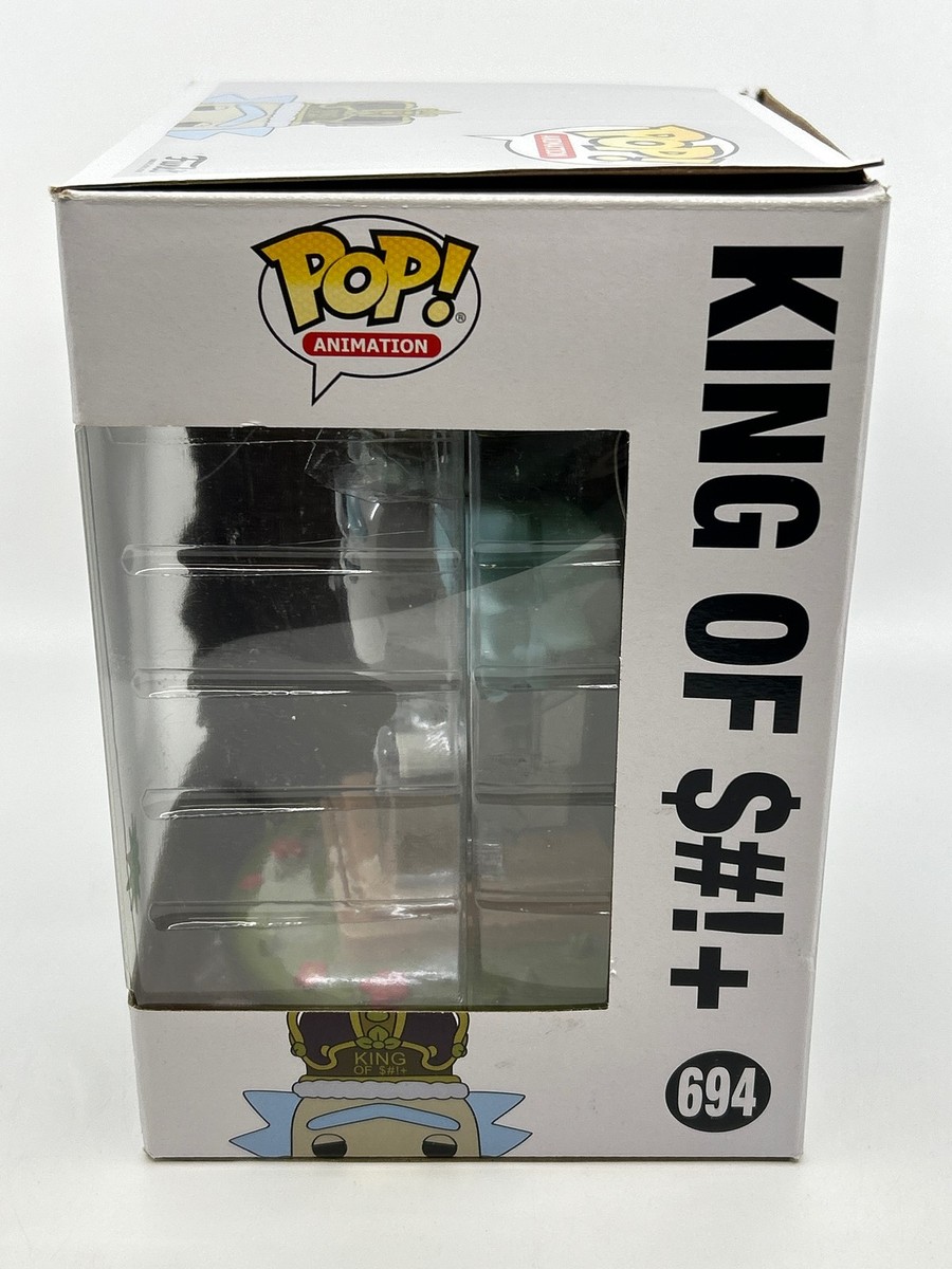 Funko Pop! Deluxe: Rick and Morty - King of S#!+ #694 for sale