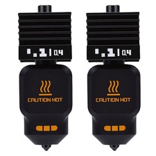 1-2PCS Hot End Fit For Lab H2S 3D Printer 0.4mm Nozzle Hotend Kit With 4