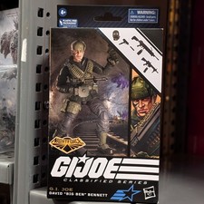 David Big Ben Bennett GI Joe Classified Night Force Action Figure