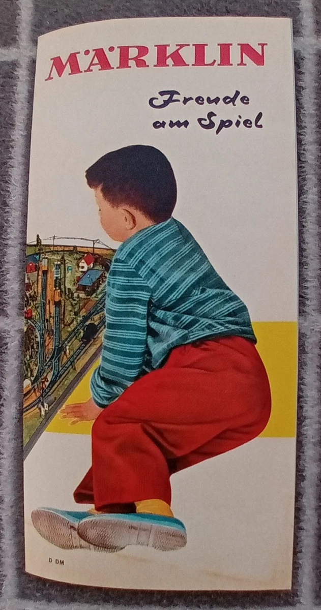 Märklin H0 Werbe-Flyer / Prospekt von 1959 / OANN 07 59  th  / TOP / Original