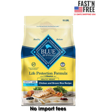 Blue Buffalo Life Protection Formula Healthy Adult Dry Dog Food, Chicken, 15 lb
