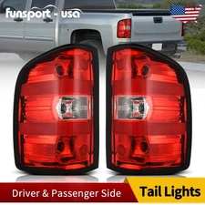 Tail Lights for 2007-2013 Chevy Silverado 1500 2500/3500HD 2007-2014 GMC Sierra