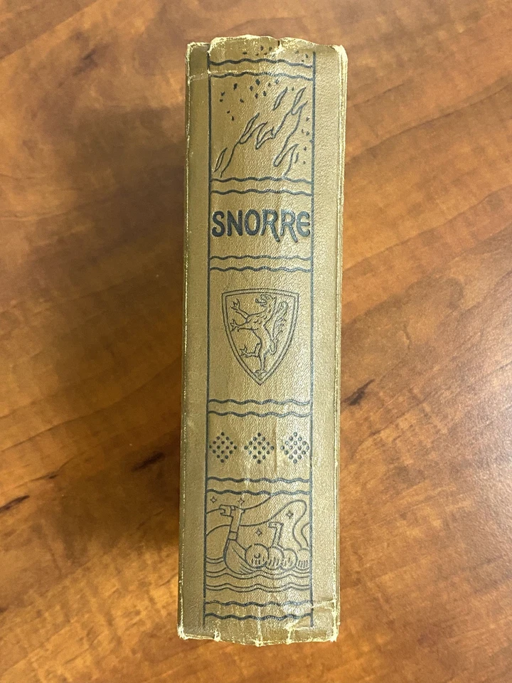 Saga Of The Norse Kings by Snorre Sturluson. 1900.Norwegian. Very Good+ RARE. - Image 2 of 4