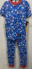 Sonic Boys 2 Piece SS Knit Pj Outfit Size 10 New