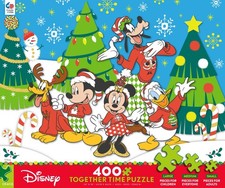Ceaco Disney Jigsaw Puzzle; Mickey and Friends Holiday Sweaters; 400 pcs 2320-10