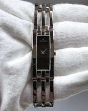 Movado Esperanza Quartz Black Dial SS Women's Watch 84.H5.1400 - Store Display