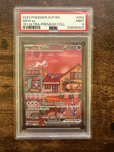2023 Pokemon SVP EN 151 Ultra Premium Collection #053 Mew ex PSA 9 MINT