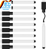 Whiteboard Marker 10 StüCk, Whiteboard Stifte Magnetisch, Schwarz Folienstift Ab